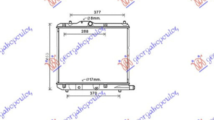 Radiator Apa - Suzuki Splash 2007 , 17700-53k00