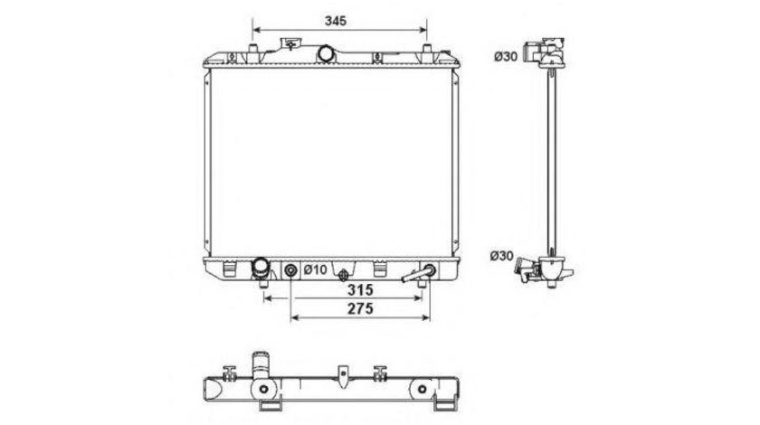 Radiator apa Suzuki SPLASH 2008-2016 #3 1770073KB0