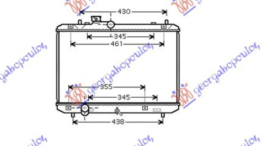 Radiator Apa - Suzuki Swift H/B 2006 , 17700-62j00