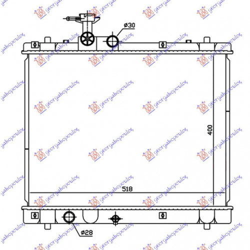 Radiator Apa - Suzuki Swift H/B 2014 , 1770069l21