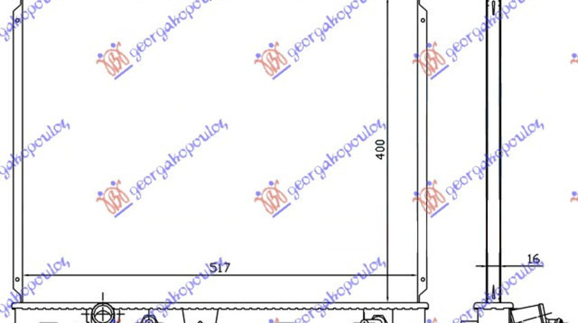 Radiator Apa - Suzuki Swift H/B2011 2012 , 17700-71l10