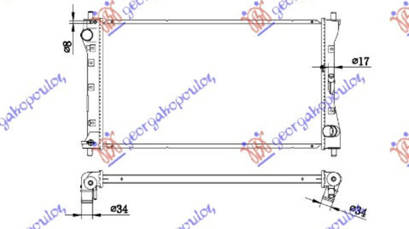 Radiator Apa - Suzuki Sx4 2007 , 71750368