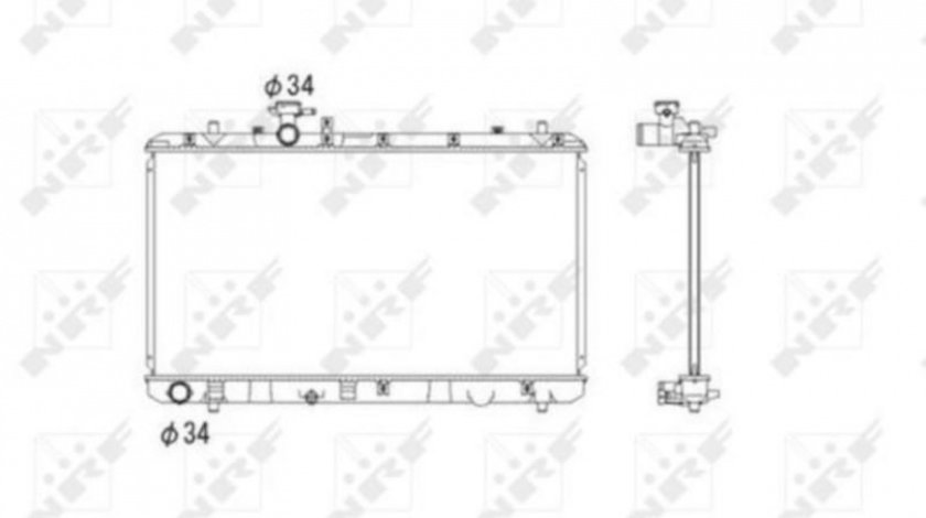 Radiator apa Suzuki SX4 (EY, GY) 2006-2016 #3 109396