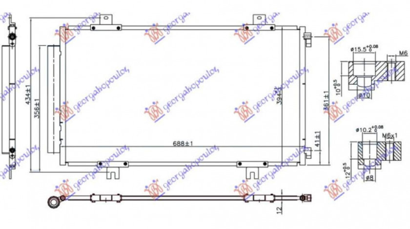 Radiator Apa - Suzuki Sx4 S-Cross 2013 , 1770060r00