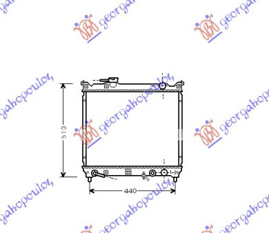 Radiator Apa - Suzuki Vitara 2 Usi 1989 , 1770056b10