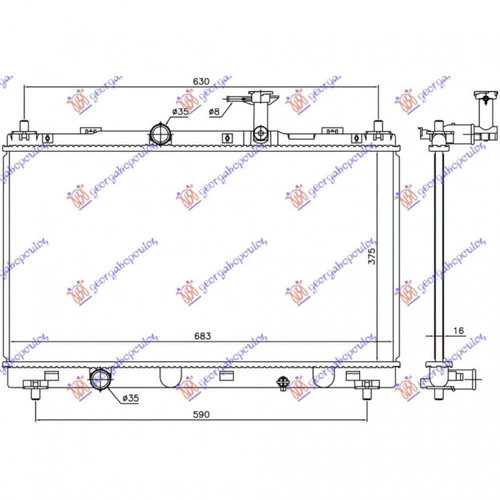 Radiator Apa - Suzuki Vitara 2015 , 1770061m00