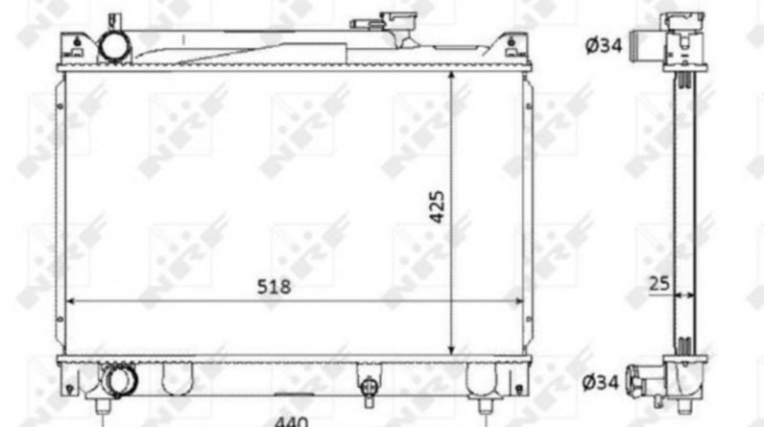 Radiator apa Suzuki VITARA (ET, TA) 1988-1998 #2 01143033