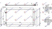 Radiator Apa - Toyota Avensis (T27) 2012 , 16400-0...