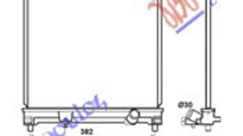 Radiator Apa - Toyota Iq 2009 , 16400-40220