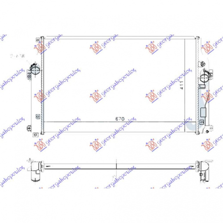 Radiator Apa - Toyota Rav 4 2012 , 1640026421