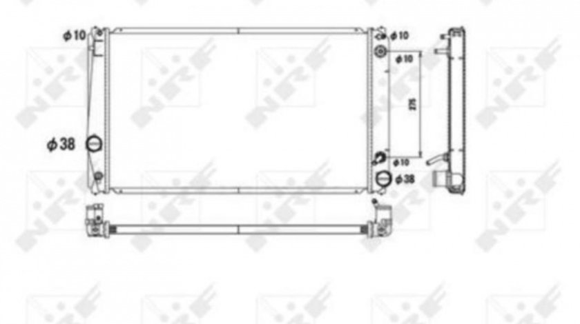 Radiator apa Toyota RAV 4 III (ACA3_, ACE_, ALA3_, GSA3_, ZSA3_) 2005-2016 #3 1640031420