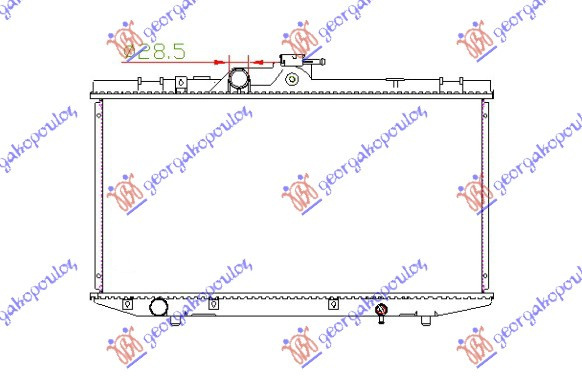 Radiator Apa - Toyota Starlet (Ep 80) 1990 , 1640011380