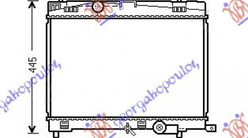 Radiator Apa - Toyota Urban Cruiser 2009 , 16400-0y010