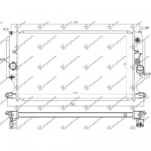 Radiator Apa - Toyota Yaris 2014 , 16400-0r070