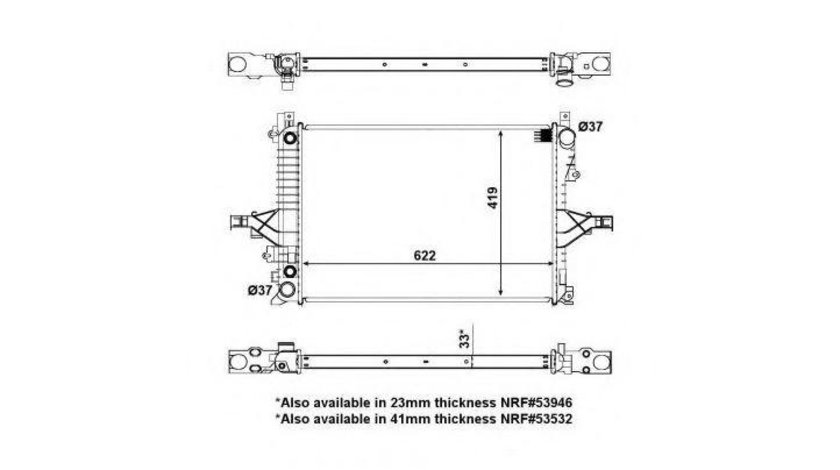 Radiator apa Volvo 940 (944) 1990-1994 #2 01113003