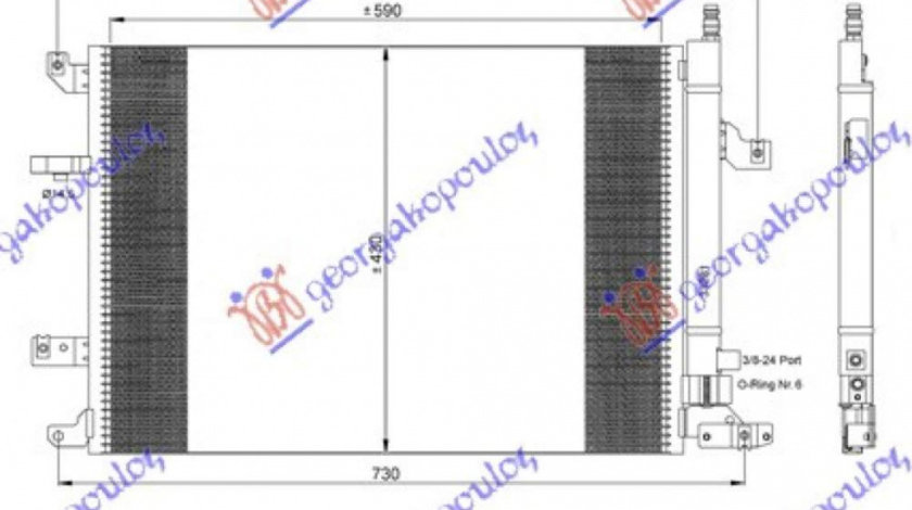 Radiator Apa - Volvo Xc70 2000 , 8601433