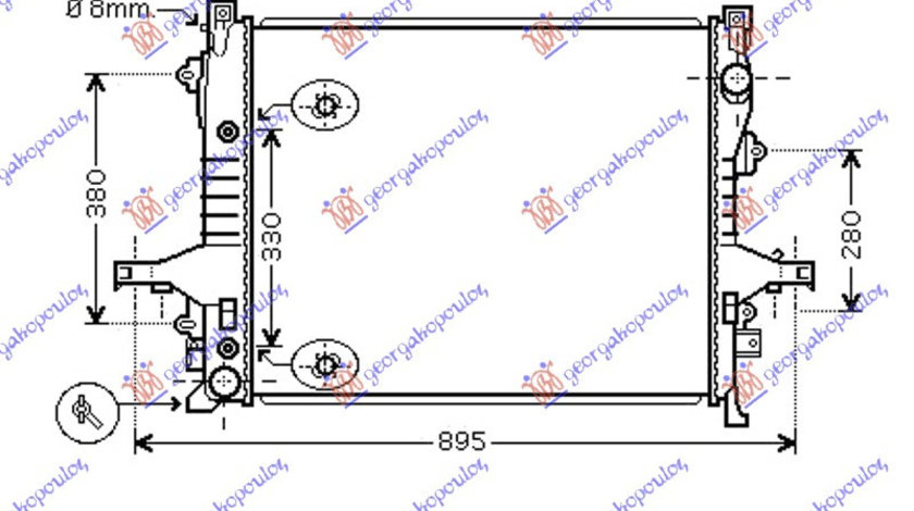 Radiator Apa - Volvo Xc90 2003 , 31293550