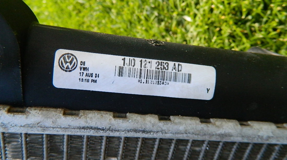 Radiator apa VW,Audi,Seat,Skoda cod 1J0121253AD