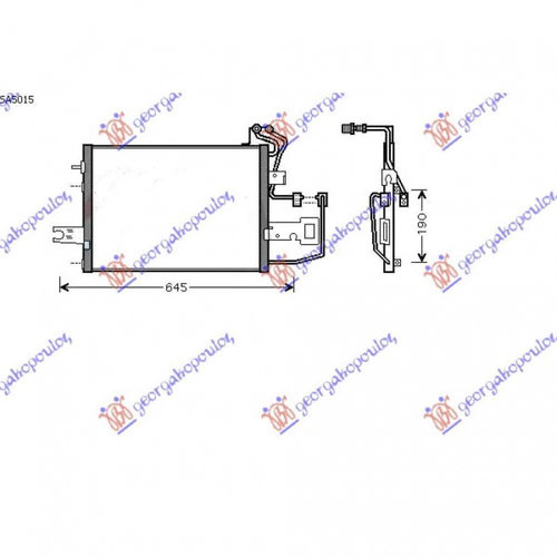 Radiator Apa - Vw Caddy Pick-Up 1996 , 6u0121251c