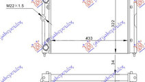 Radiator Apa - Vw Golf Iii 1992 , 6n0121253b