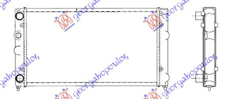 Radiator Apa - Vw Golf Iii 1992 , 6n0121253j