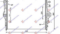 Radiator Apa - Vw Touareg 2010 , 7p0121253a