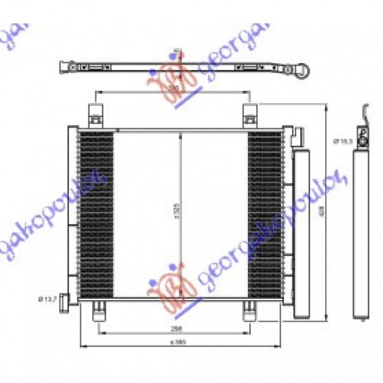Radiator Apa - Vw Up 2012 , 1s0121253p