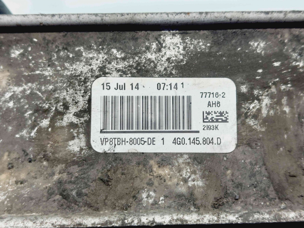 Radiator auxiliar racire apa AUDI A6 (4F2, C6) [Fabr 2004-2010] 4G0145804D