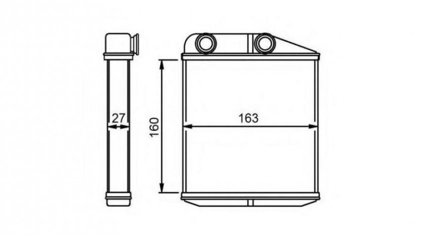 Radiator bord Fiat DUCATO caroserie (250, 290) 2006-2016 #3 06043116