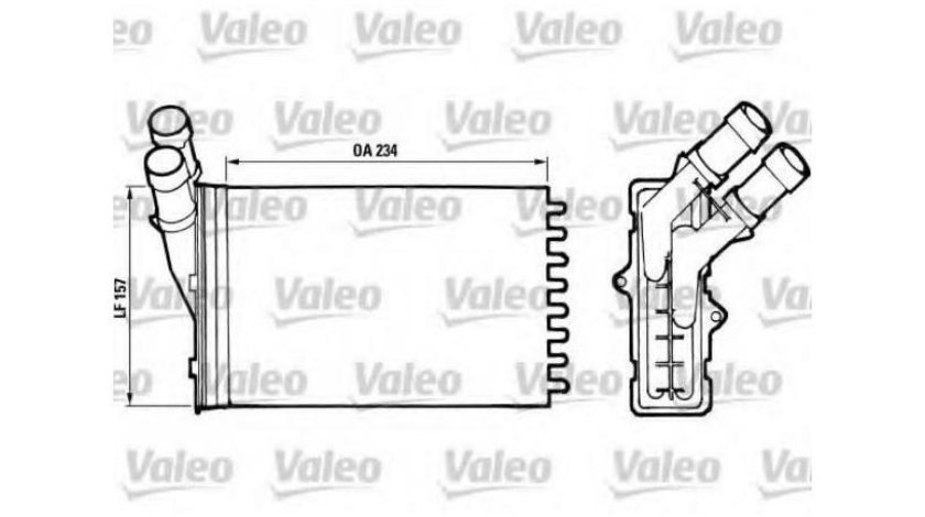 Radiator bord Peugeot 306 Van (N_, 7_) 1993-2002 #3 09006055