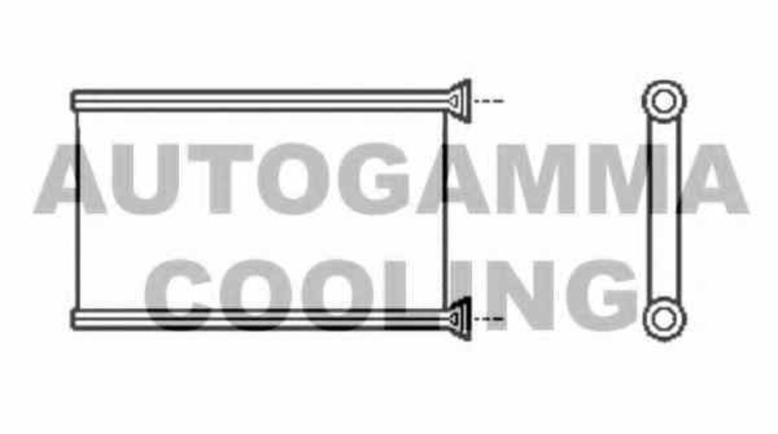 Radiator calorifer caldura BMW 1 E87 THERMOTEC D6B009TT