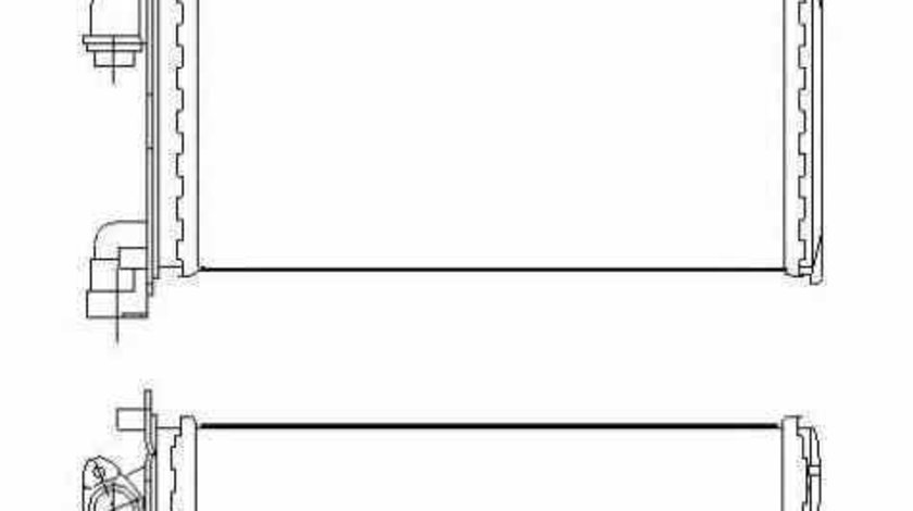 Radiator calorifer caldura BMW 3 E30 NRF 53543