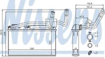 Radiator calorifer caldura BMW X6 (E71, E72) NISSE...