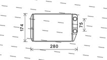 Radiator Calorifer caldura Fiat Ducato 2006-2014 N...