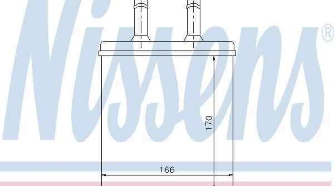 Radiator calorifer caldura HYUNDAI GETZ (TB) NISSENS 77613