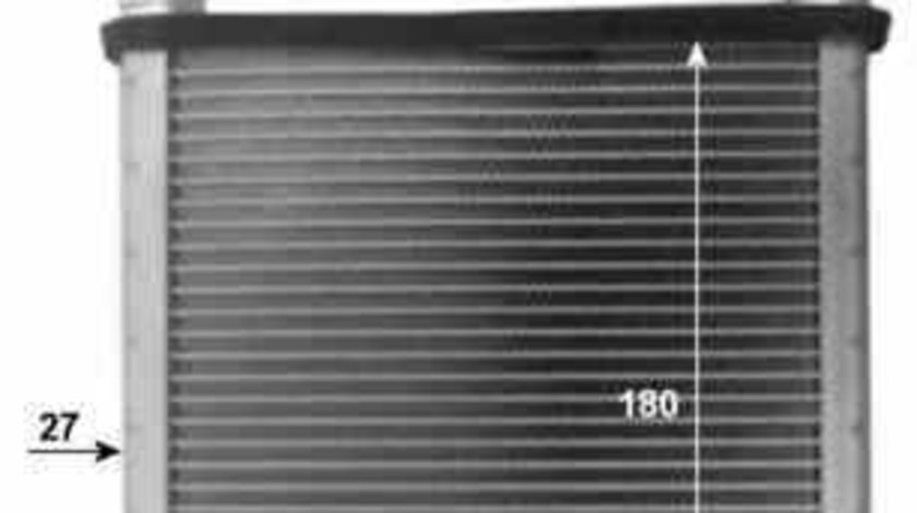 Radiator calorifer caldura VW EOS 1F7 1F8 NRF 54205