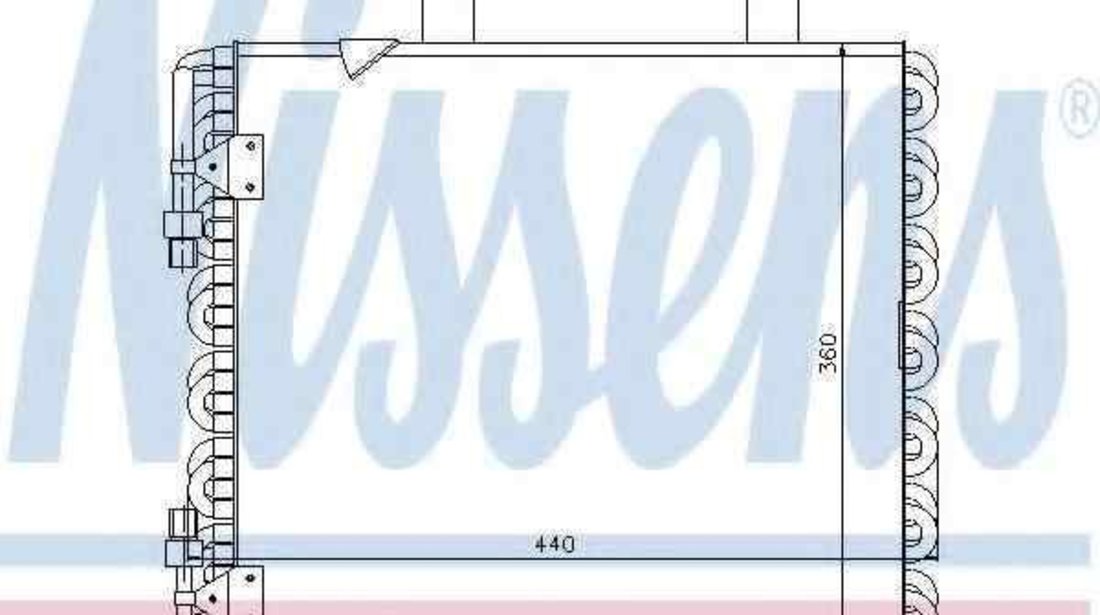 Radiator Clima Aer Conditionat BMW 3 (E30) NISSENS 94172