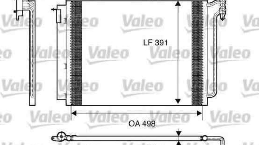 Radiator Clima Aer Conditionat BMW X5 (E53) VALEO 817575