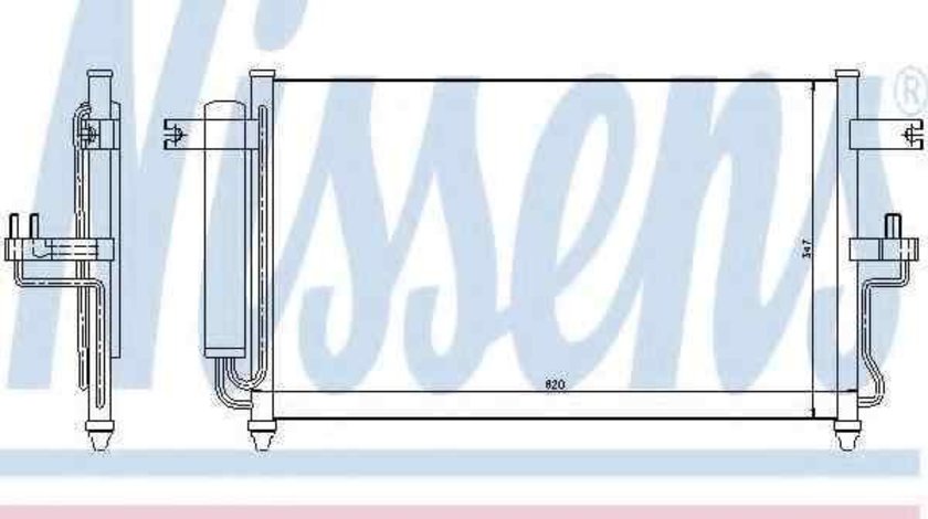 Radiator Clima Aer Conditionat HYUNDAI ACCENT II (LC) NISSENS 94453