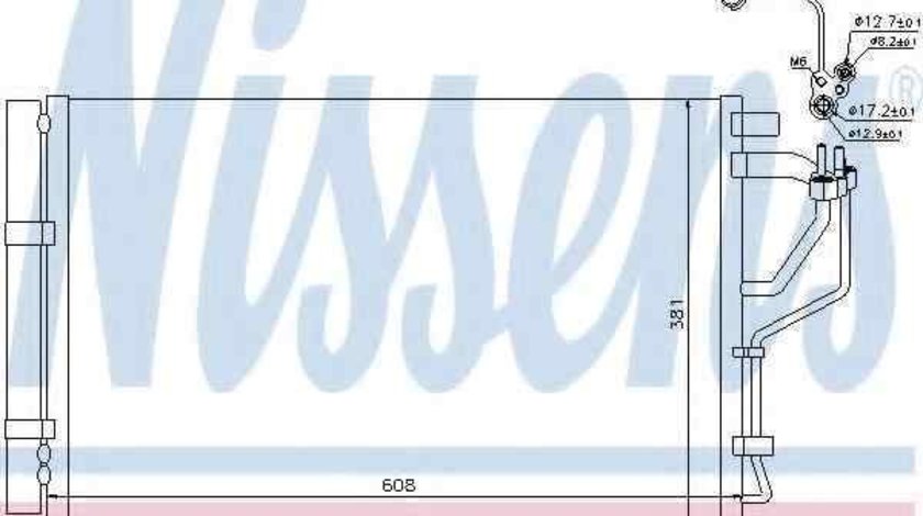 Radiator Clima Aer Conditionat HYUNDAI i30 cupe NISSENS 940268