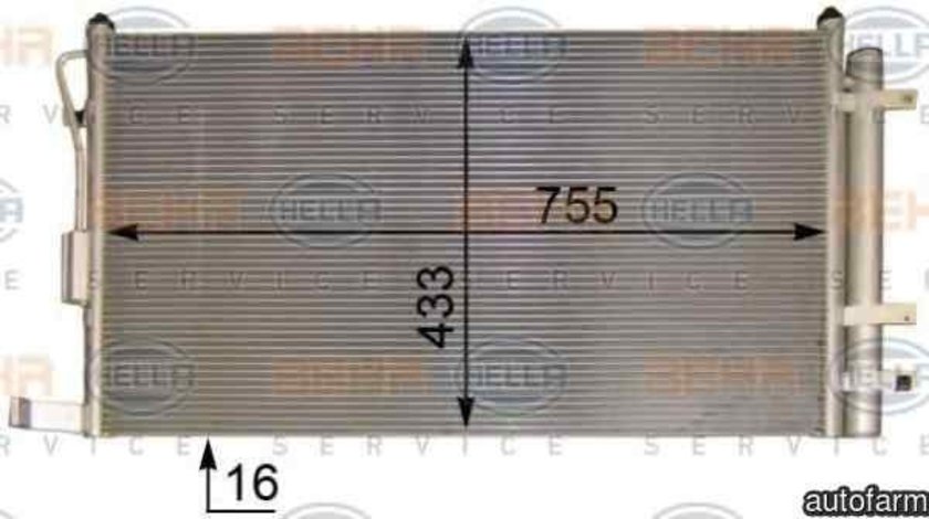 Radiator Clima Aer Conditionat KIA CARNIVAL II (GQ) HELLA 8FC 351 303-241