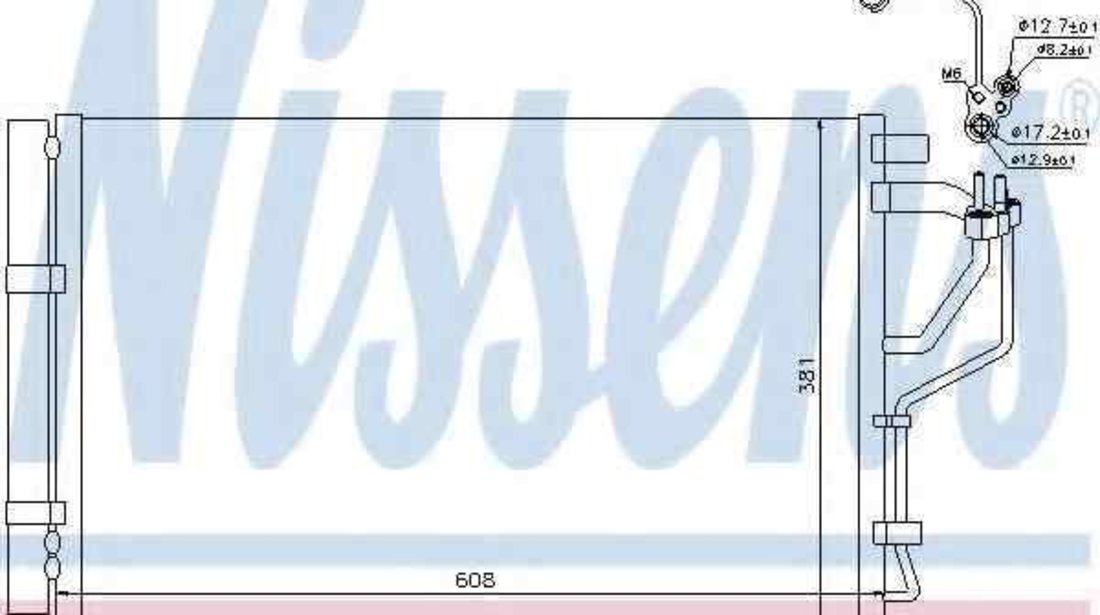 Radiator Clima Aer Conditionat KIA CEE`D Sportswagon NISSENS 940268