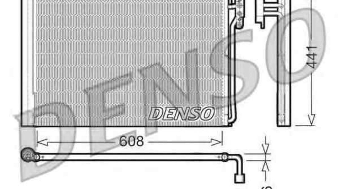 Radiator Clima Aer Conditionat LAND ROVER RANGE ROVER III (LM) DENSO DCN14001 cod intern: CL2267