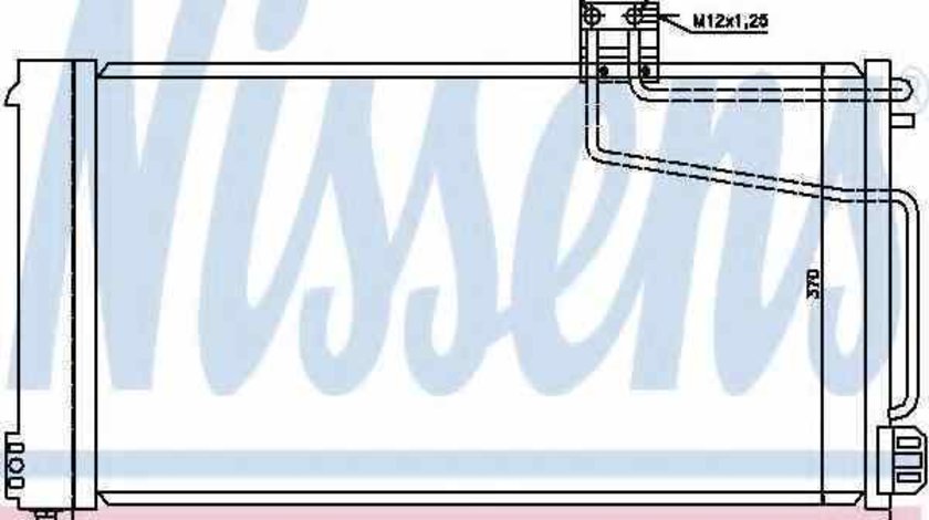 Radiator Clima Aer Conditionat MERCEDES-BENZ C-CLASS W203 NISSENS 94544