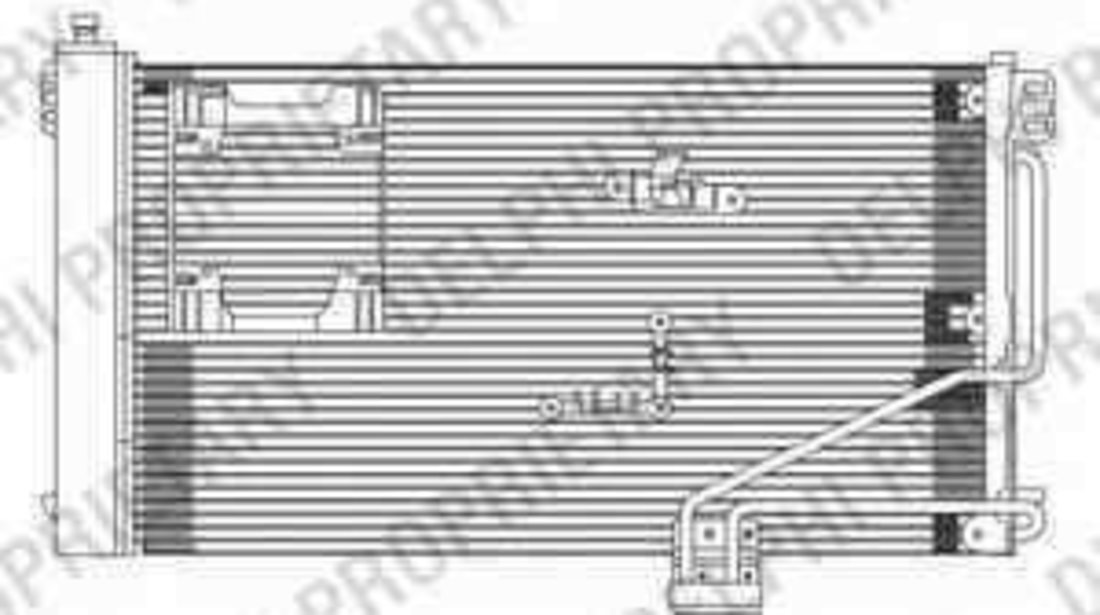Radiator Clima Aer Conditionat MERCEDES-BENZ CLK (C209) DELPHI TSP0225610