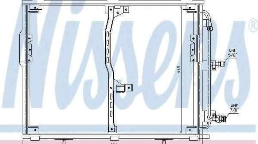 Radiator Clima Aer Conditionat MERCEDES-BENZ S-CLASS (W140) NISSENS 94330