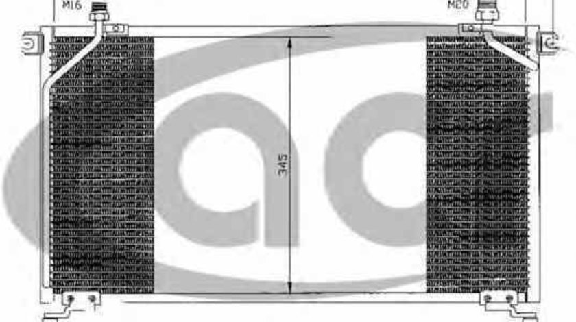 Radiator Clima Aer Conditionat NISSAN TERRANO II R20 THERMOTEC KTT110358