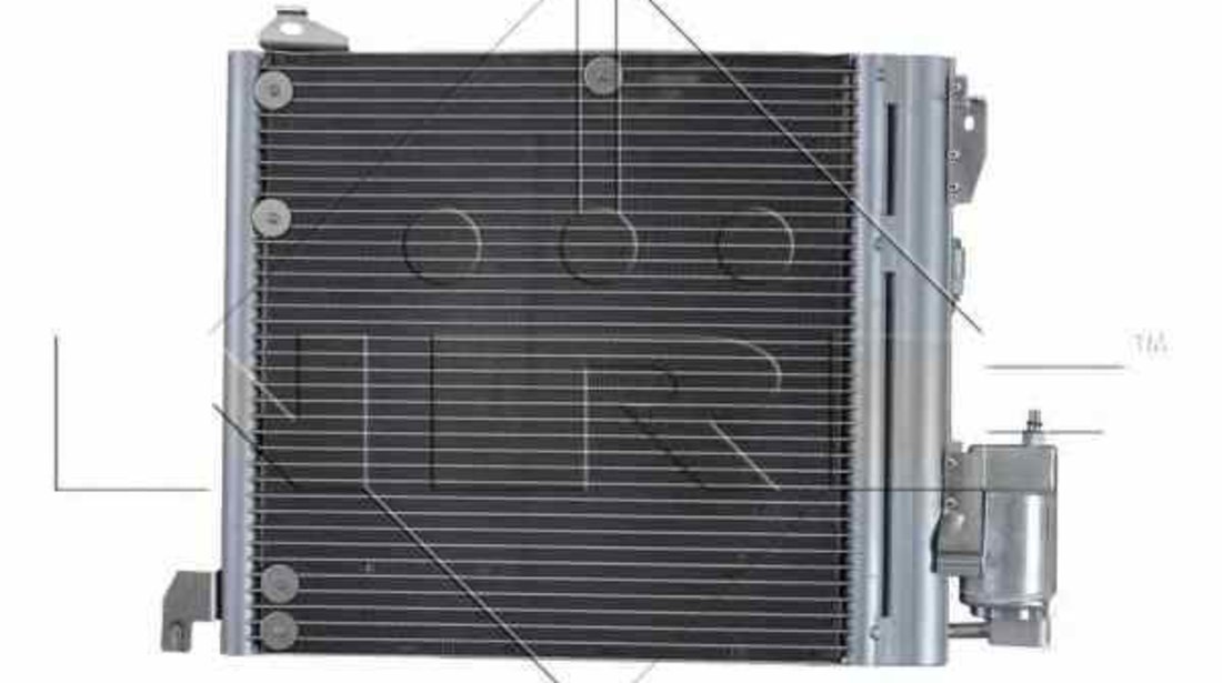Radiator Clima Aer Conditionat OPEL ASTRA G hatchback F48 F08 NRF 35302