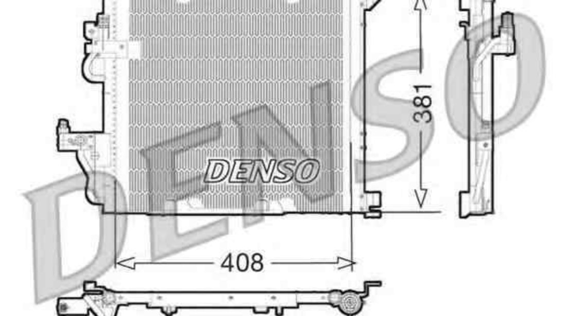 Radiator Clima Aer Conditionat OPEL ASTRA H combi (L35) DENSO DCN20012