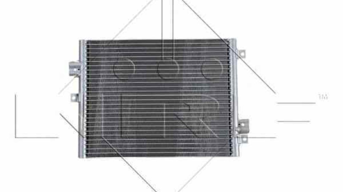 Radiator Clima Aer Conditionat PORSCHE 911 997 NRF 35795